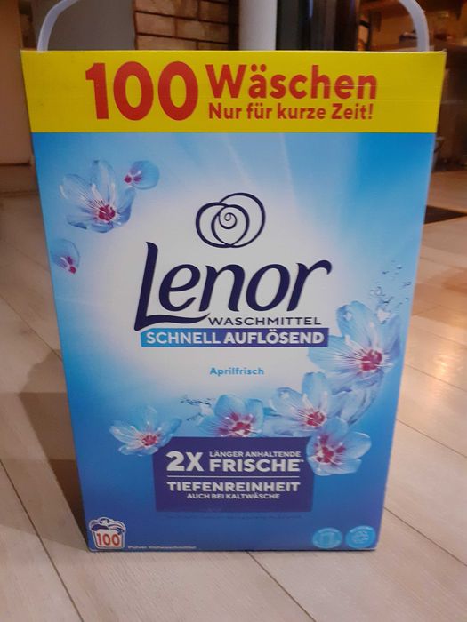 Proszek lenor z niemiec