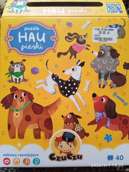 Puzzle  hau pieski