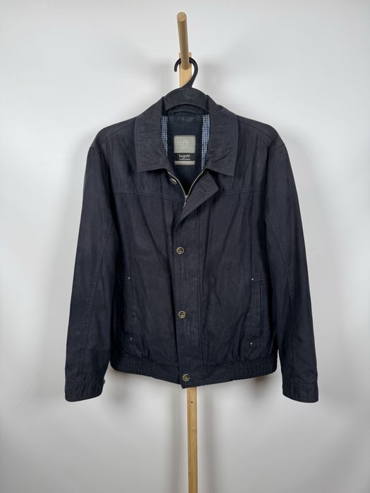Bugatti grafitowa Szwedka lekka kurtka wiatrówka windbreaker jacket XL