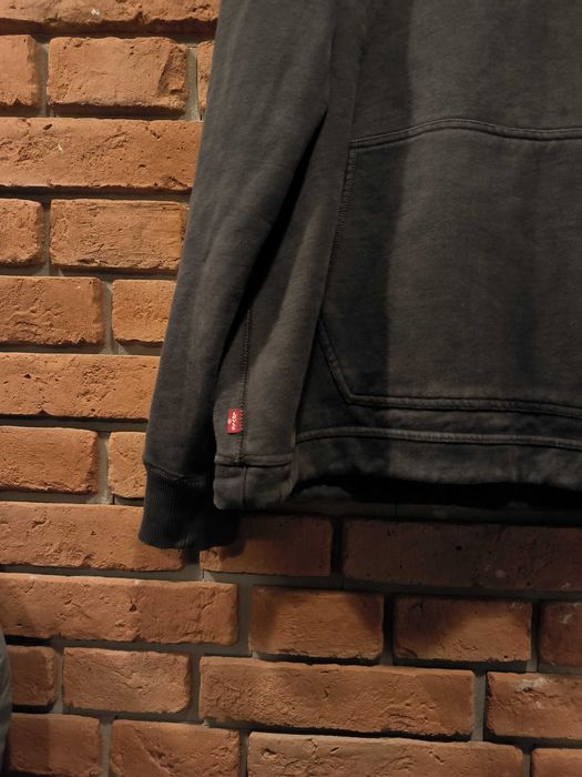 Bluza z Kapturem Levi's Gruba Małe Logo Levis Ciemnoszara