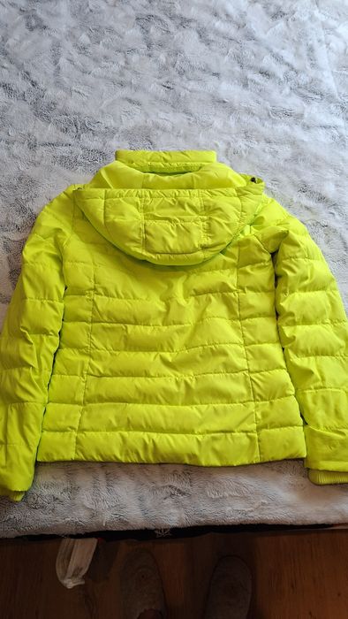Kurtka przejściowa Tommy Hilfiger limonkowa