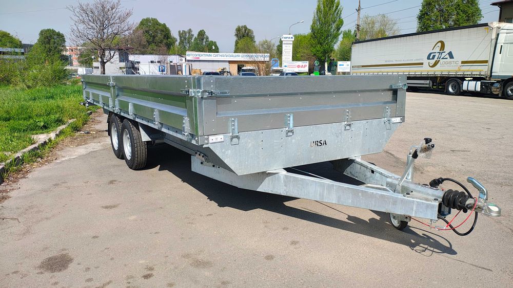 Причіп, платформа. Бортова платформа. 5,1х2,1