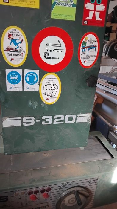 Szlifierka przelotowa Vertongen s320