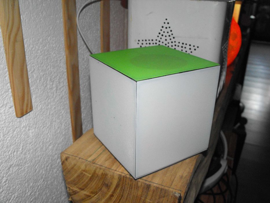 Luminária Cubo - Personalização de Natal