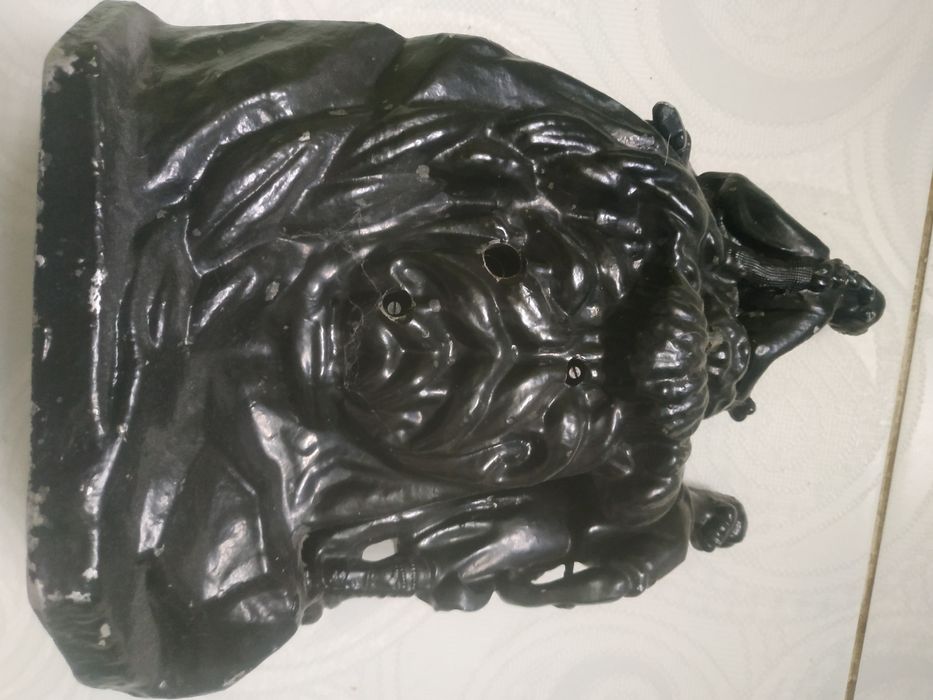 Годинник  алюминевий. Настільний.