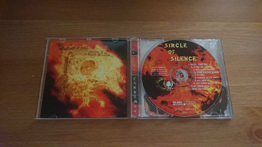 Sircle Of Silence Suicide Candyman CD *NOWA* 1994 Accept David Reece ...