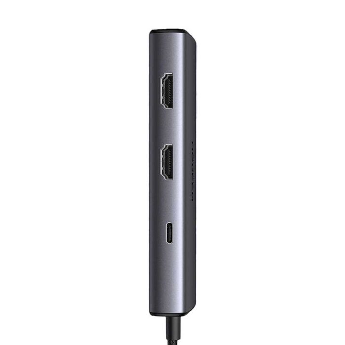 Hub USB UGREEN CM498 2xUSB-A 3.0 USB-C 3.0, 2xHDMI, PD, 8K 30Hz 100W