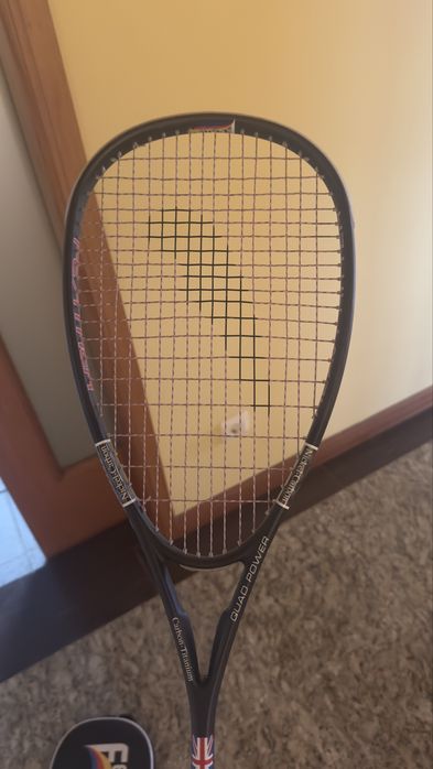 Raquete de squash
