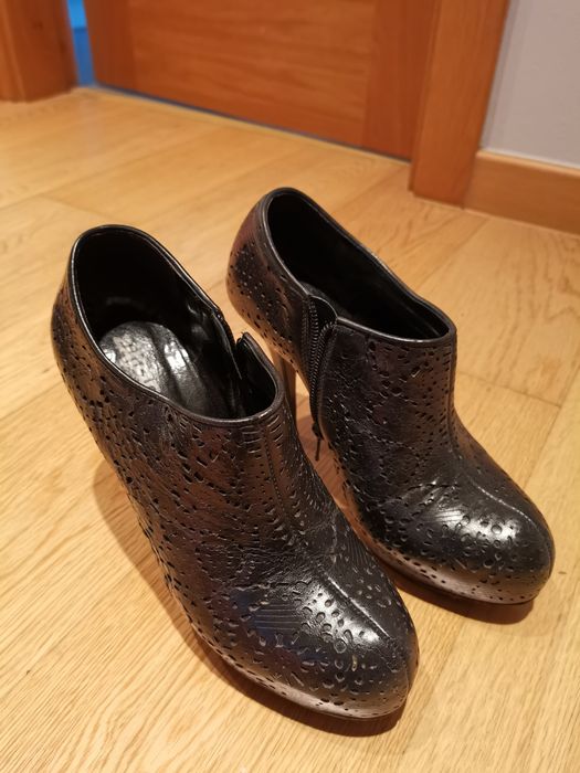 Botins Zilian 37, usados em bom estado