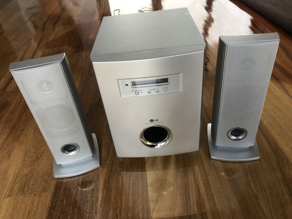 Sistema de som surround LG home cinema