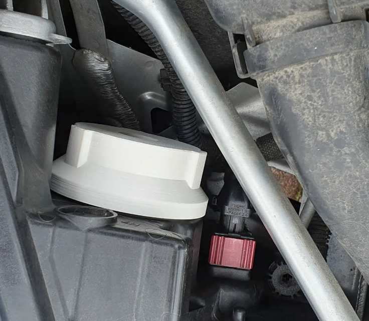 Кришка фари 2ШТ Opel Astra K / Заглушка збільшена під LED лампу