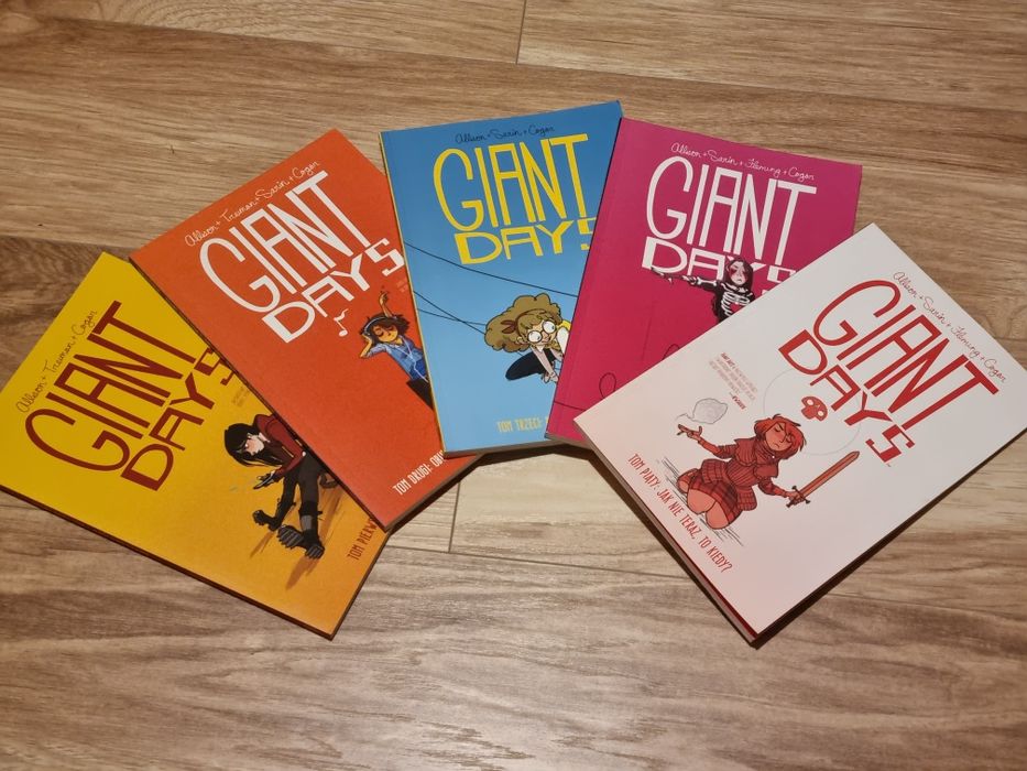 Komiksy Giant Days 1-5