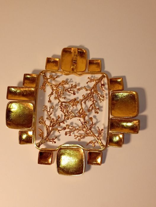 Pendente Prata Dourada