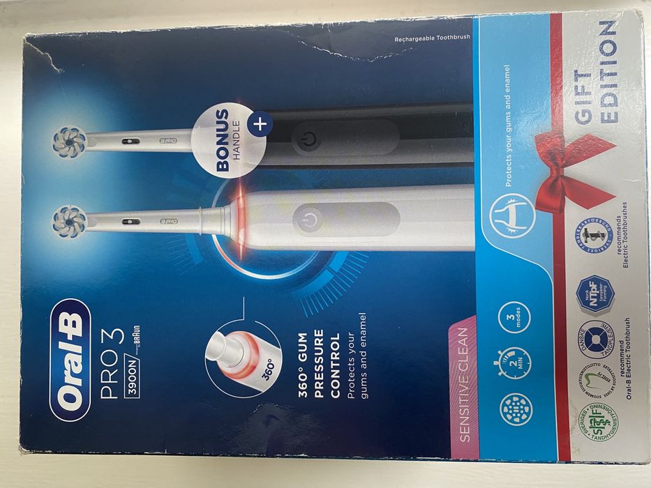Oral B Pro 3 3900 Cross Action Duo