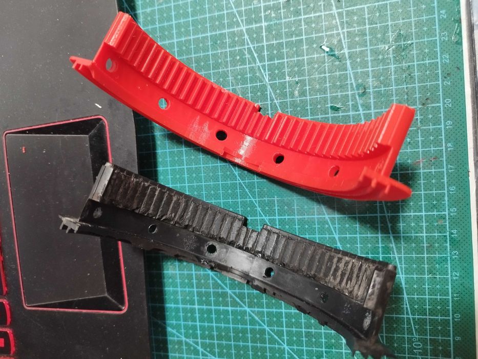 Limpa parabrisas Mercedes 190 - engrenagem de plastico