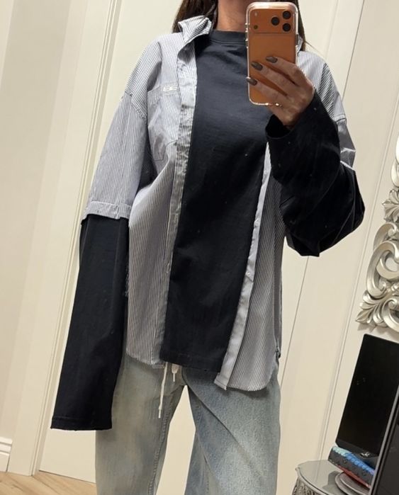 Лонг с рубашкой balenciag