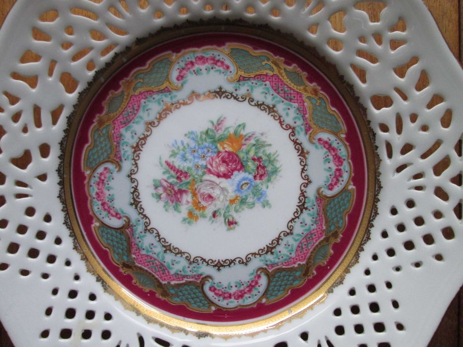 Prato Limoges Rendilhado
