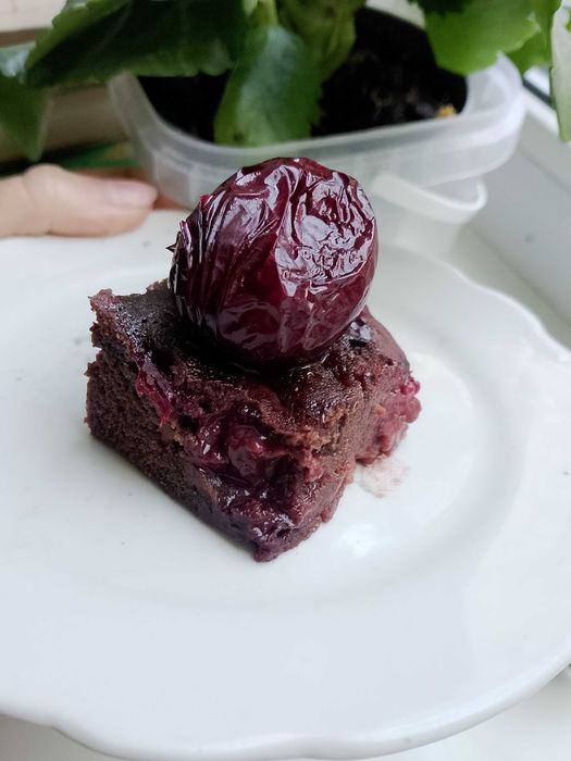 Їжа, торт, бархатний, ніжний смак шоколаду тане в роті