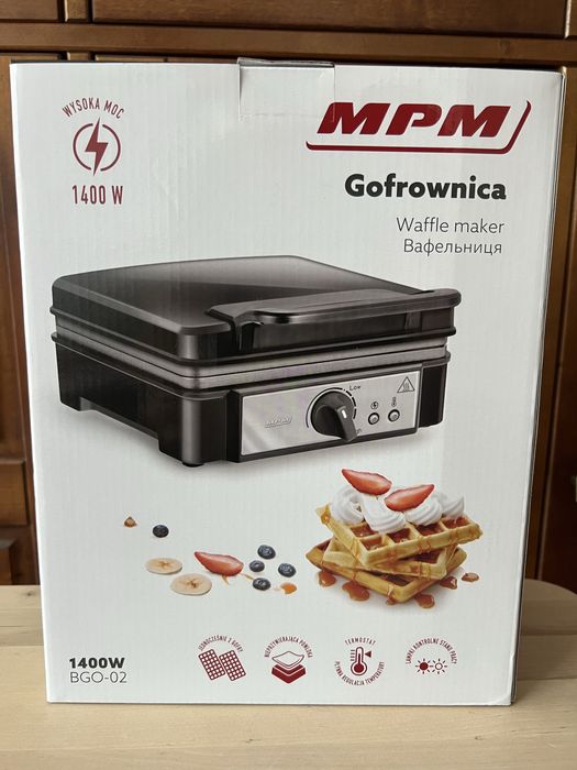 Gofrownica MPM BGO - 02 nieuzywana odbiór osobisty