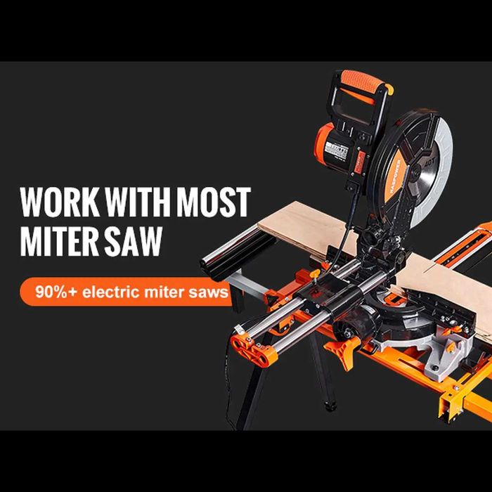 D51-Vevor mesa articulável para serras circulares universal