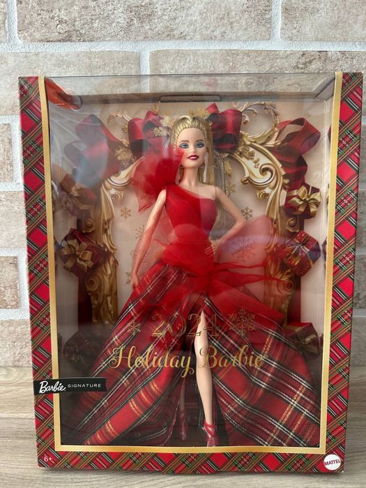 Колекційна лялька Barbie Signature Святкова блондинка