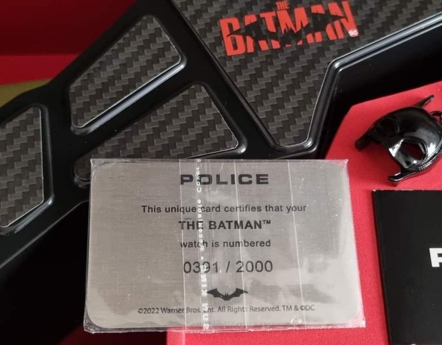 Relogio Police Batman