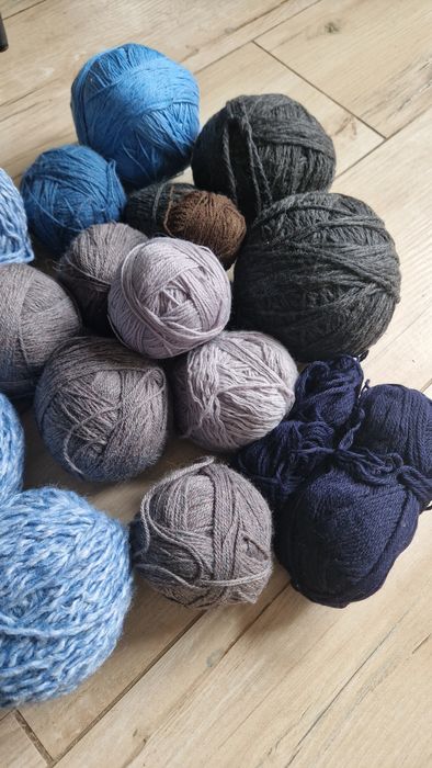 Włóczka wełna mix