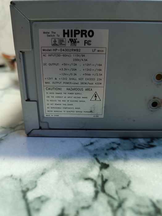 HIPRO Model: HP-D4302RWB2