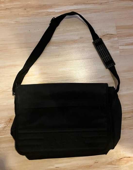 Torba – teczka na laptopa i dokumenty, czarna, Enrico Benetti