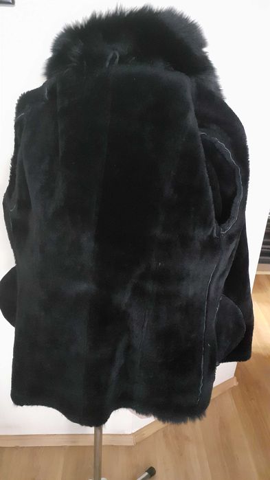 Kurtka kożuch naturalny