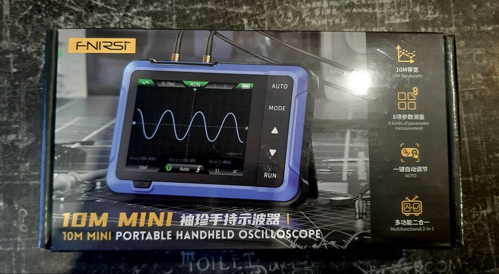 Осцилограф/генератор сигналів FNIRCi  DSO -510 (осциллограф)