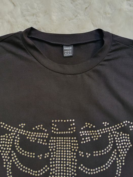 Bluzeczka shein z cyrkoniami