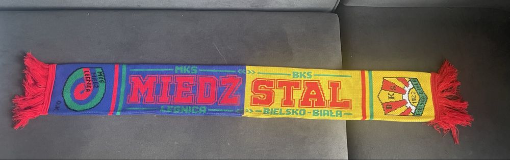 Szalik łączony BKS Bielsko Biała - Miedź Legnica - O.K.