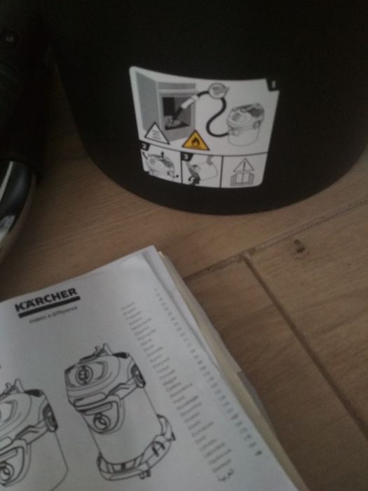 Пилесос для попелу, золи karcher ad 2