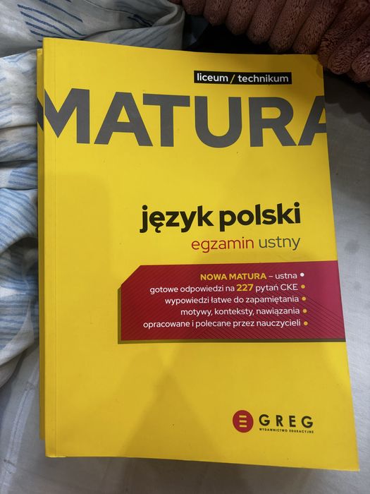 Matura język polski egzamin ustny