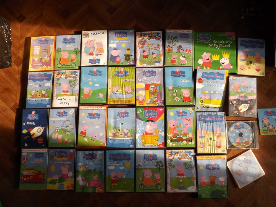 Peppa bajka film dvd dla dzieci bez przemocy