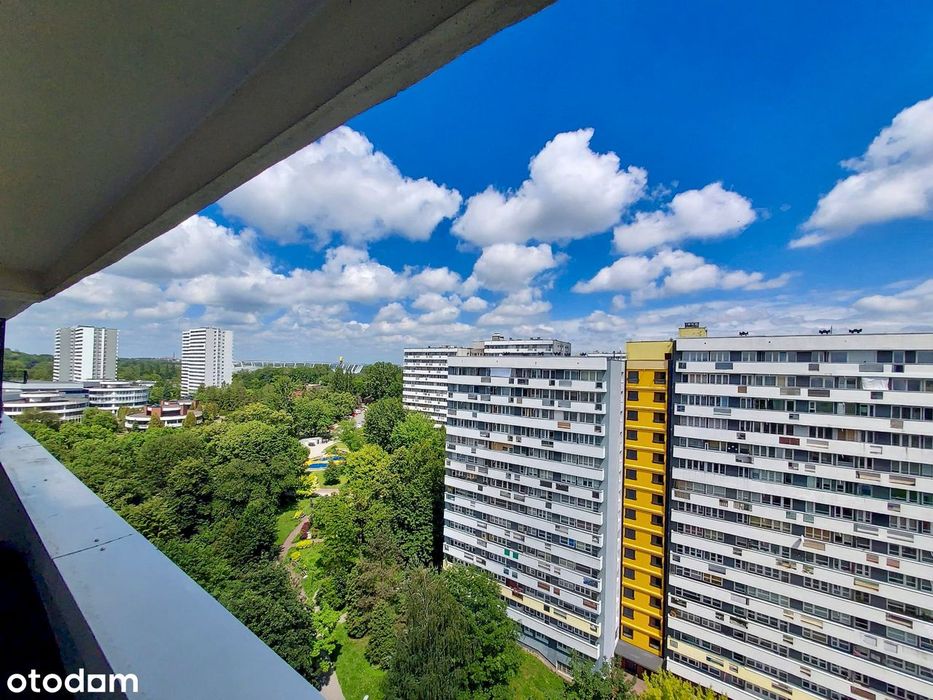 Bez Pośredników! 2-pokoje z balkonem i widokiem.