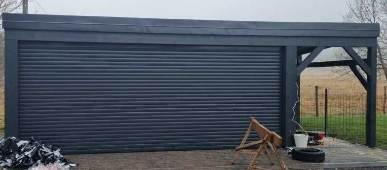 Brama garażowa rolowana PA77