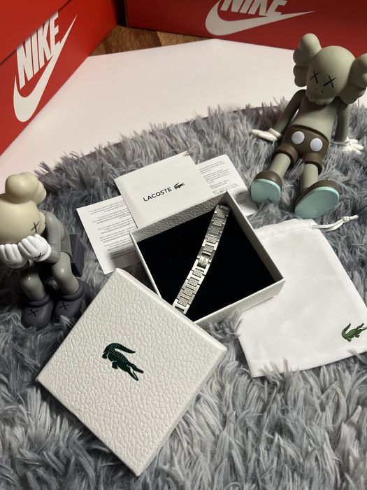 Браслет Lacoste / срібний браслет lacoste / браслет лакоста