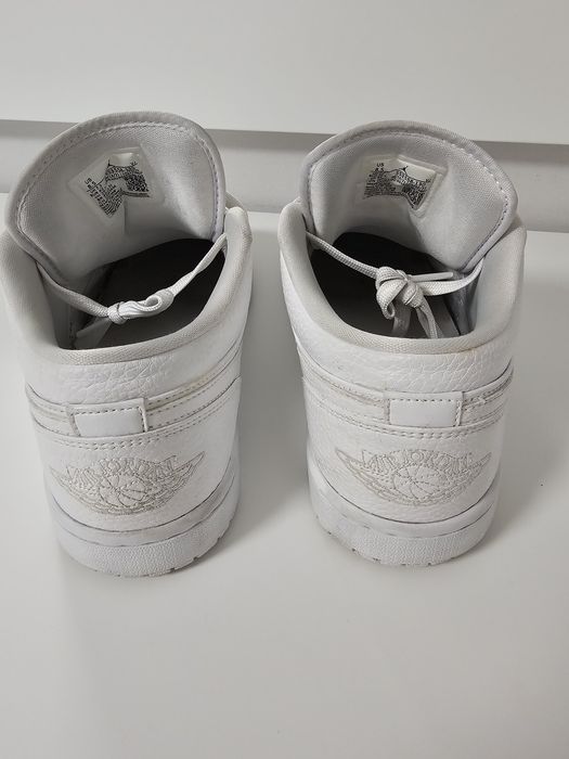 Nike air jordan "triple white" originais