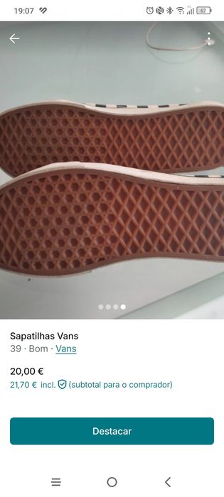 Vans em bom estado