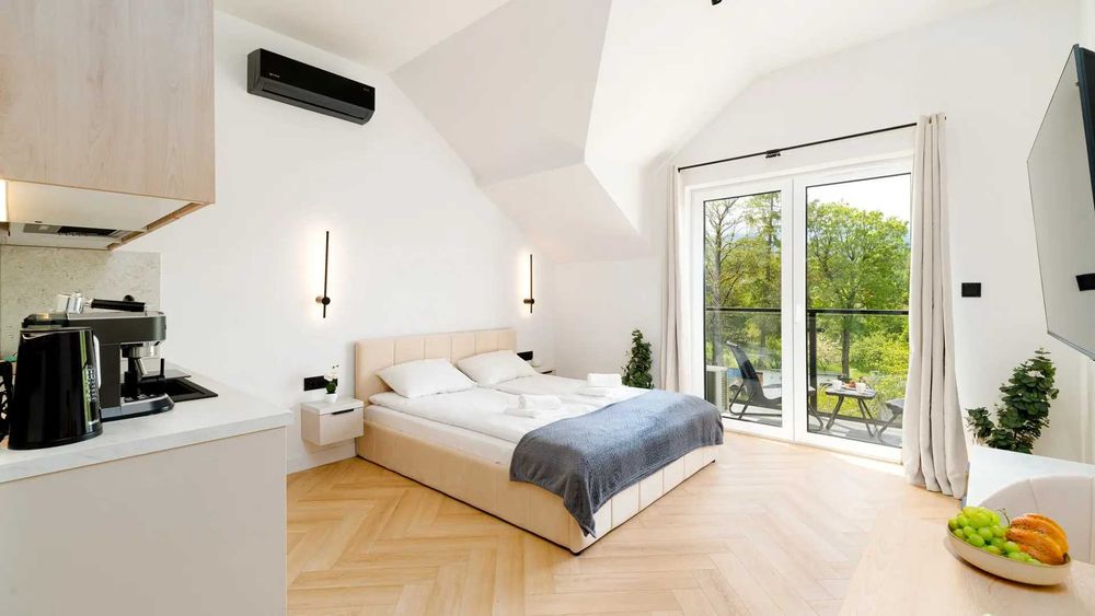 Apartament Karpacz – widok na Śnieżkę, balkon, klimatyzacja | Orkana