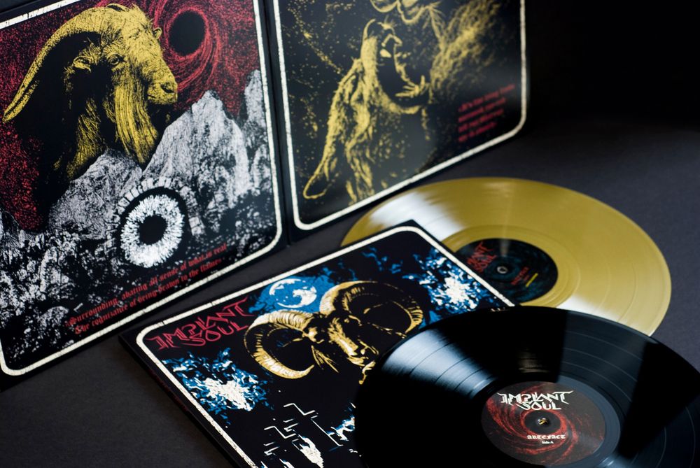 Implant Soul - ARTEFACT - Vinyl LP,  180g, Black or Gold.