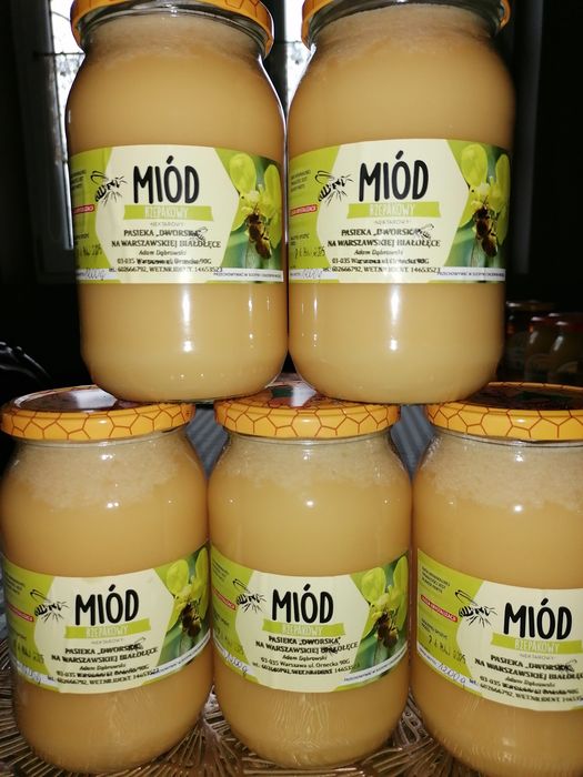 Miód z własnej pasieki 1,2kg