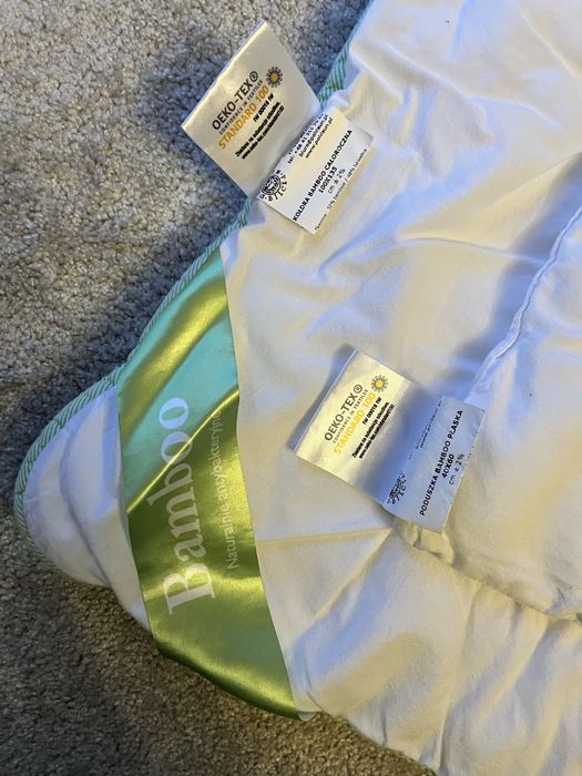 Komplet pościeli bambusowej „Bambo”  koldra + poduszka dla dzieci