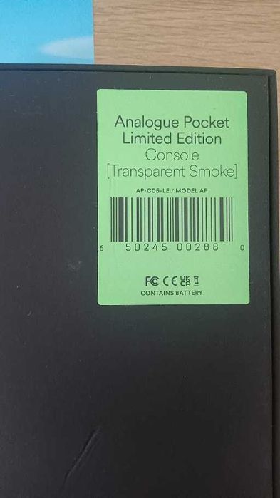 Analogue Pocket Edição Limitada Smoke