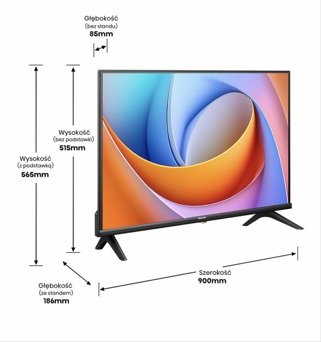 Telewizor HISENSE 40A4Q 40” LED VIDAA
