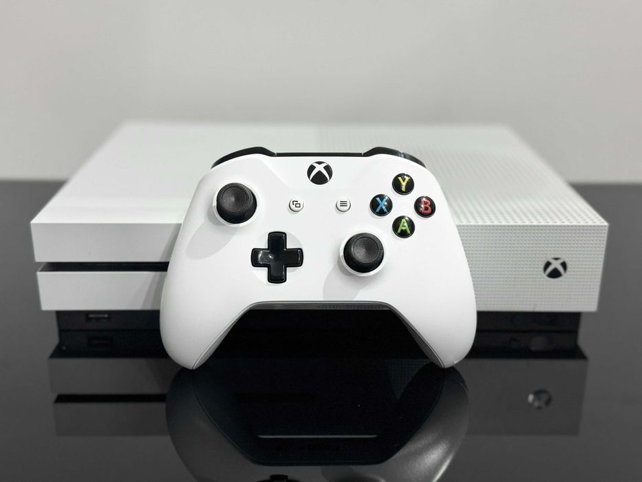 Konsola Xbox One S 1tb, pad, okablowanie, KOMPLET bdb stan, GWARANCJA!