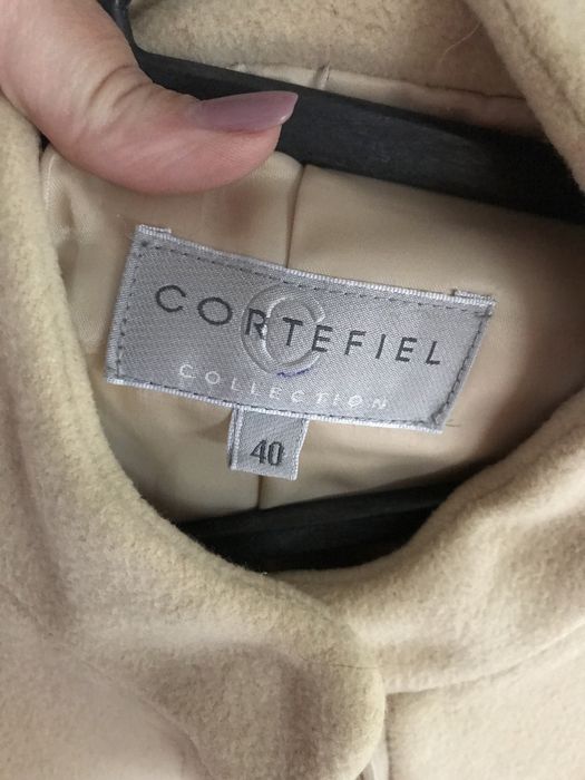 Casaco bege cortefiel tam 40 em fazenda