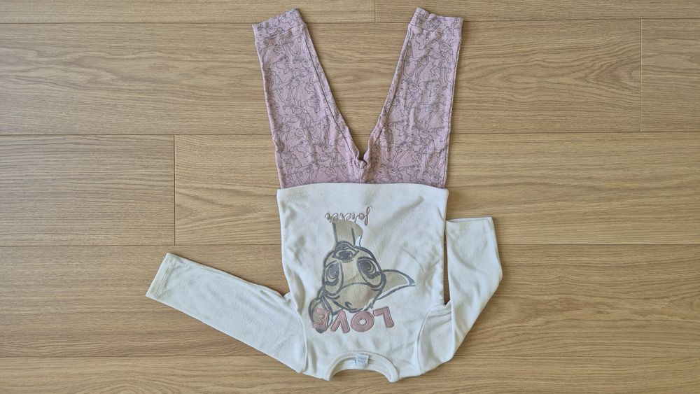 Ciepła piżama dla dziewczynki_Bambi Disney_Tex_rozm. 98